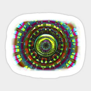 Fractal Mandala Sticker